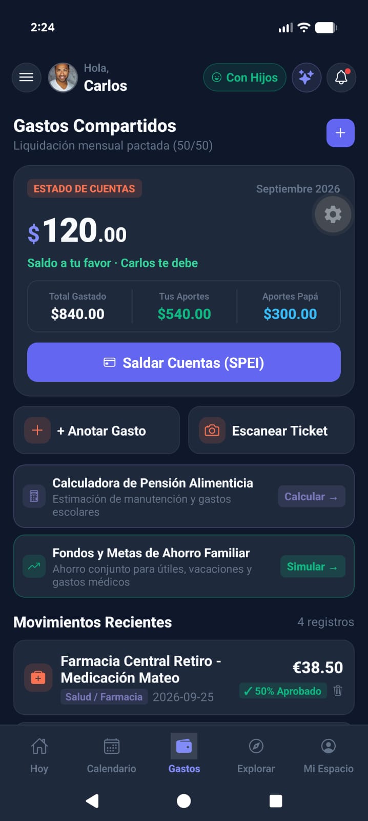 Gastos Compartidos 50/50